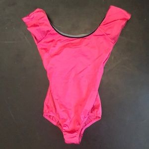 Yumiko look-alike Cap sleeve leotard
